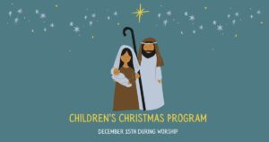 Children's Christmas Program