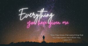 Sun, 9 am: Jan 26, 2025 - Everything You Have Given Me